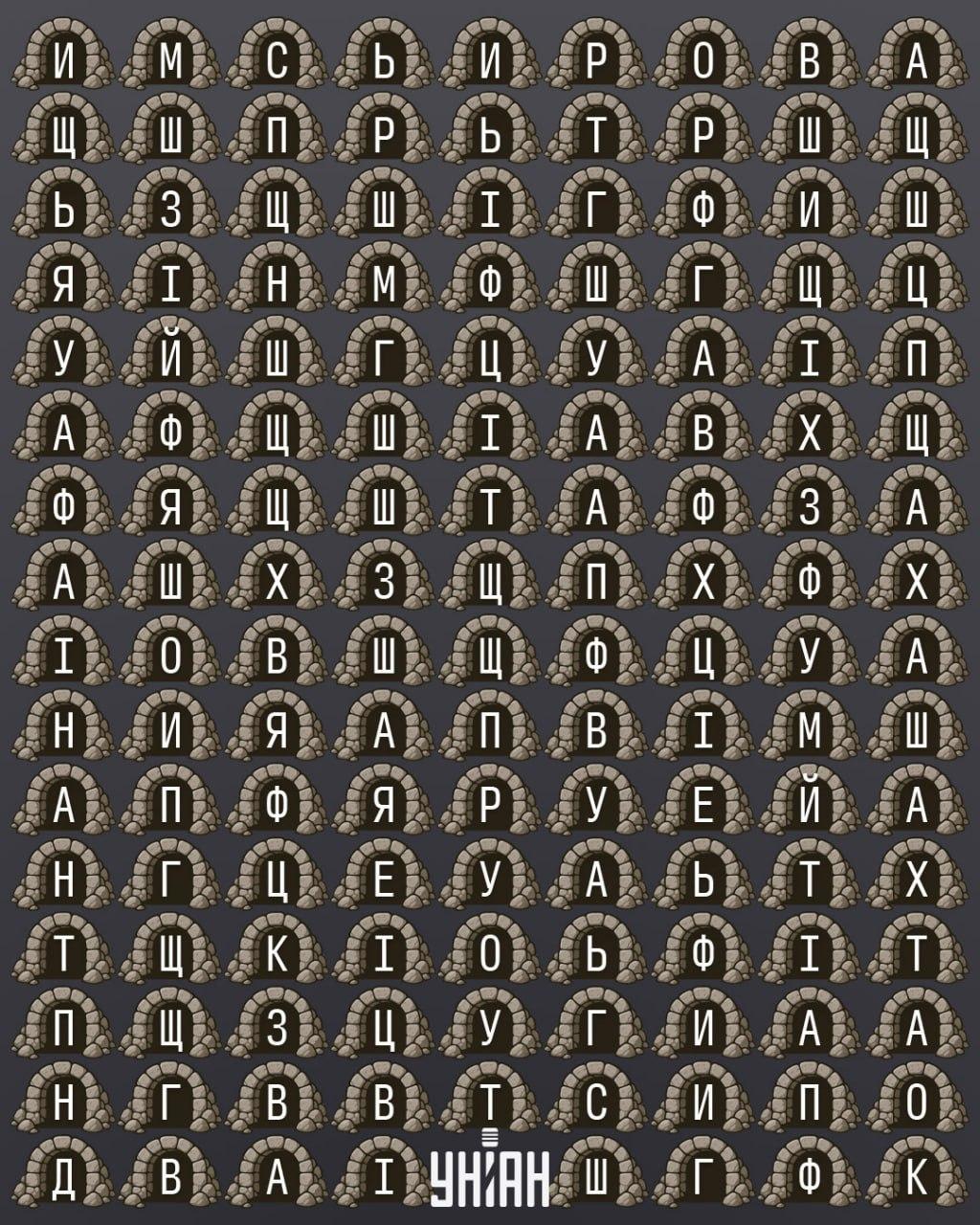 Du har et skarpt syn, hvis du finder ordet 'mine' på 11 sekunder i et fantastisk puslespil Du har et skarpt syn, hvis du finder ordet 'mine' på 11 sekunder i et fantastisk puslespil