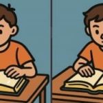 IQ-test: Find 3 forskelle på et billede af en studerende